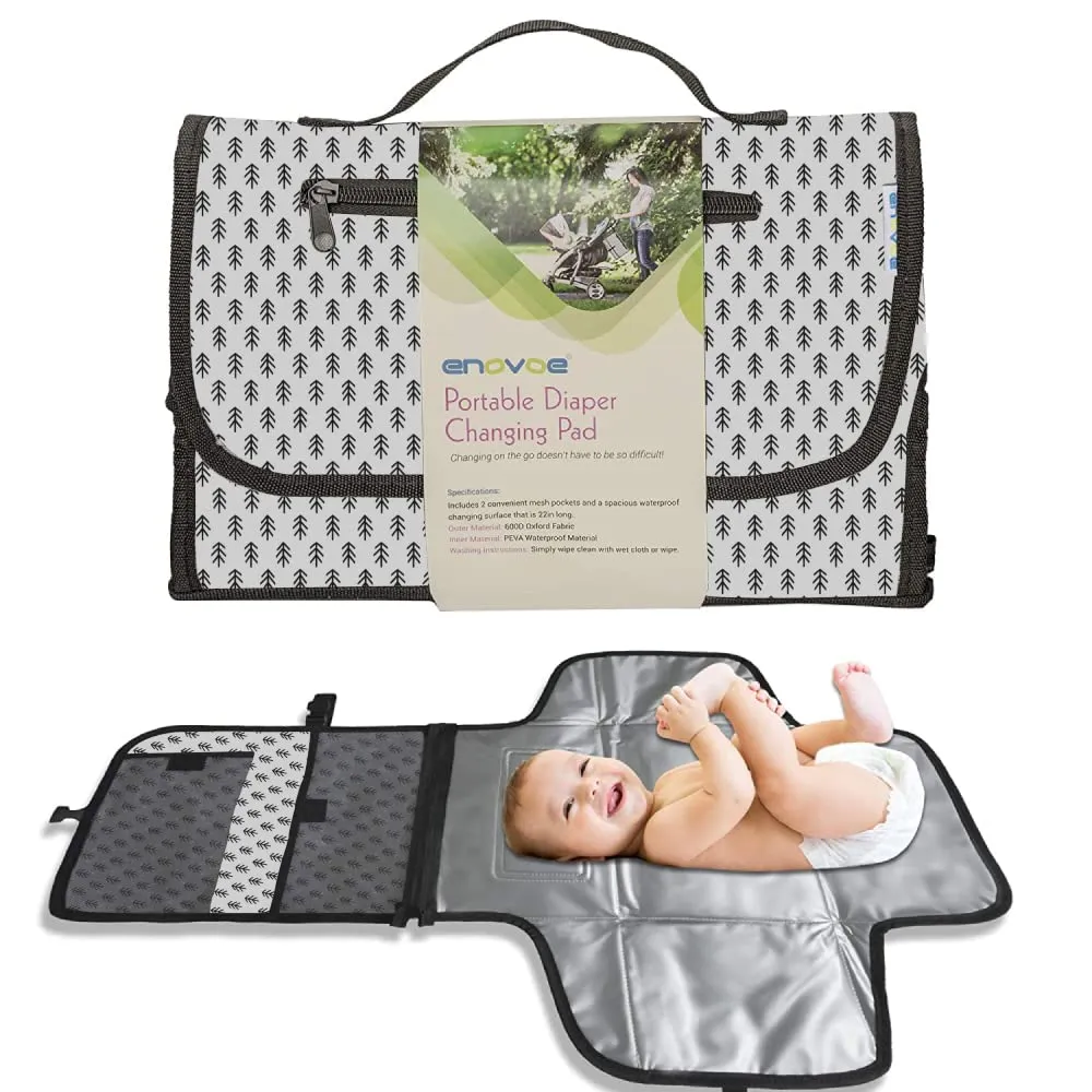 Portable Diaper Changing Pad For Baby - Convenient, Durable, Waterproof Travel