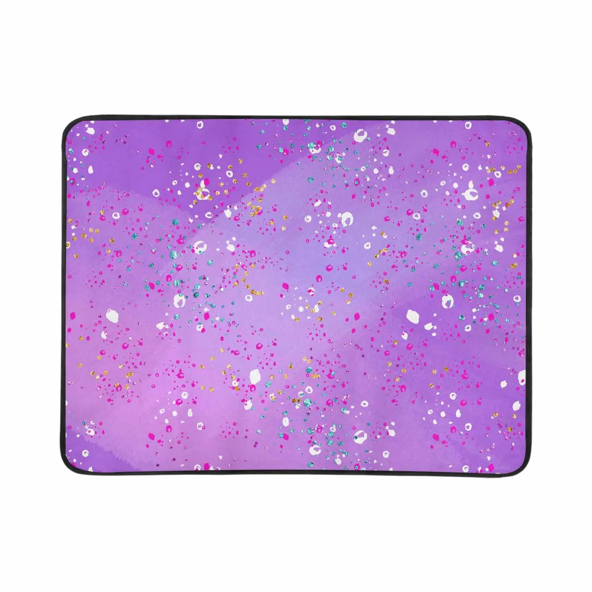 Purple Splash2  Beach Mats 78"x 60"