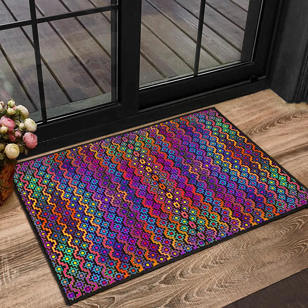 Rainbow Healing Doormat