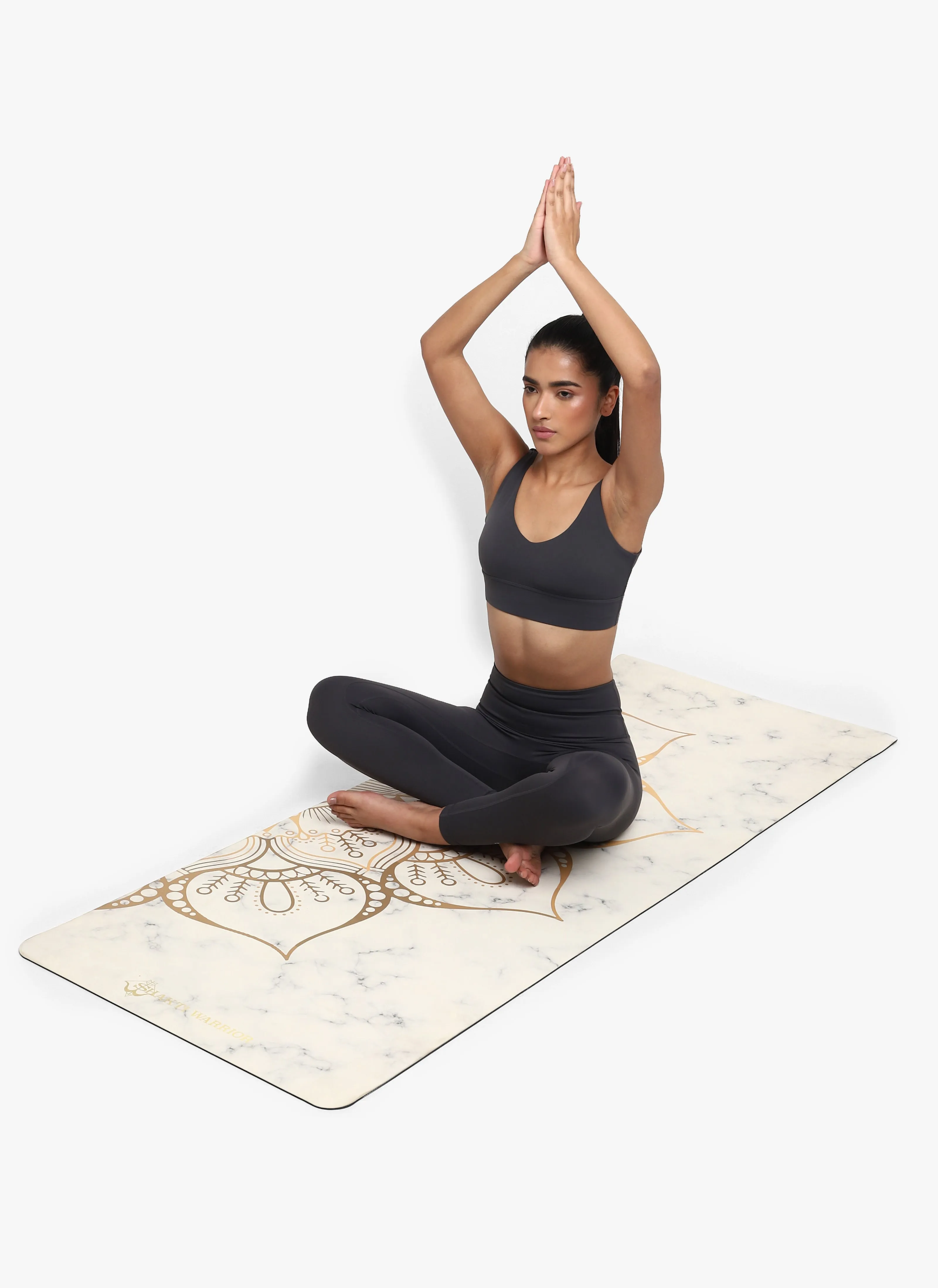 Recycled PU Yoga Mat - Lotus