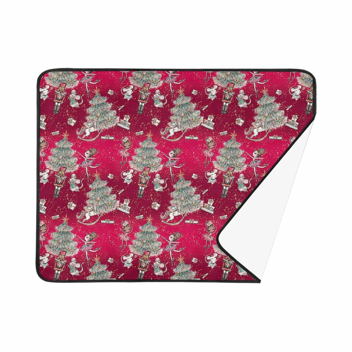 Red Christmas  Beach Mats 78"x 60"