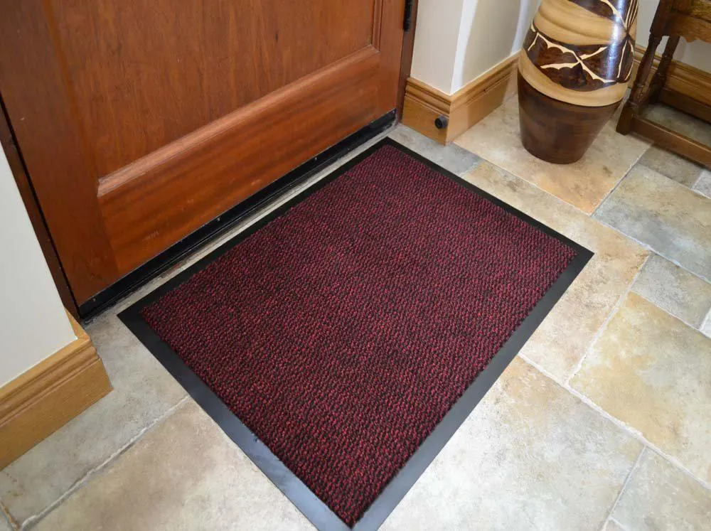 Red DSM Non Slip Barrier Doormat - Assorted Sizes