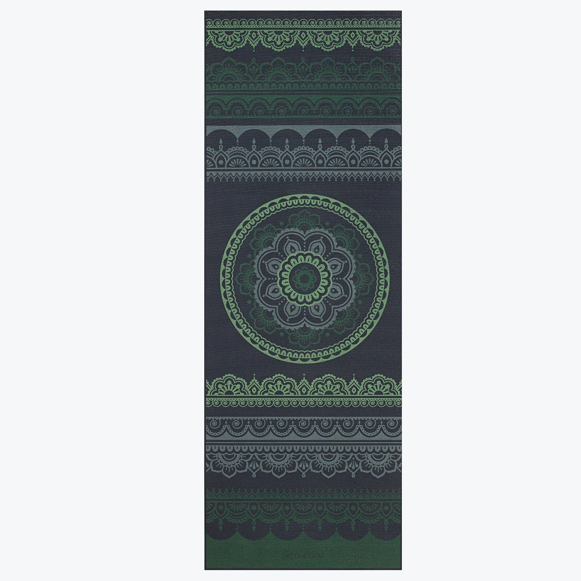 Reversible Boho Folk Yoga Mat (6mm)