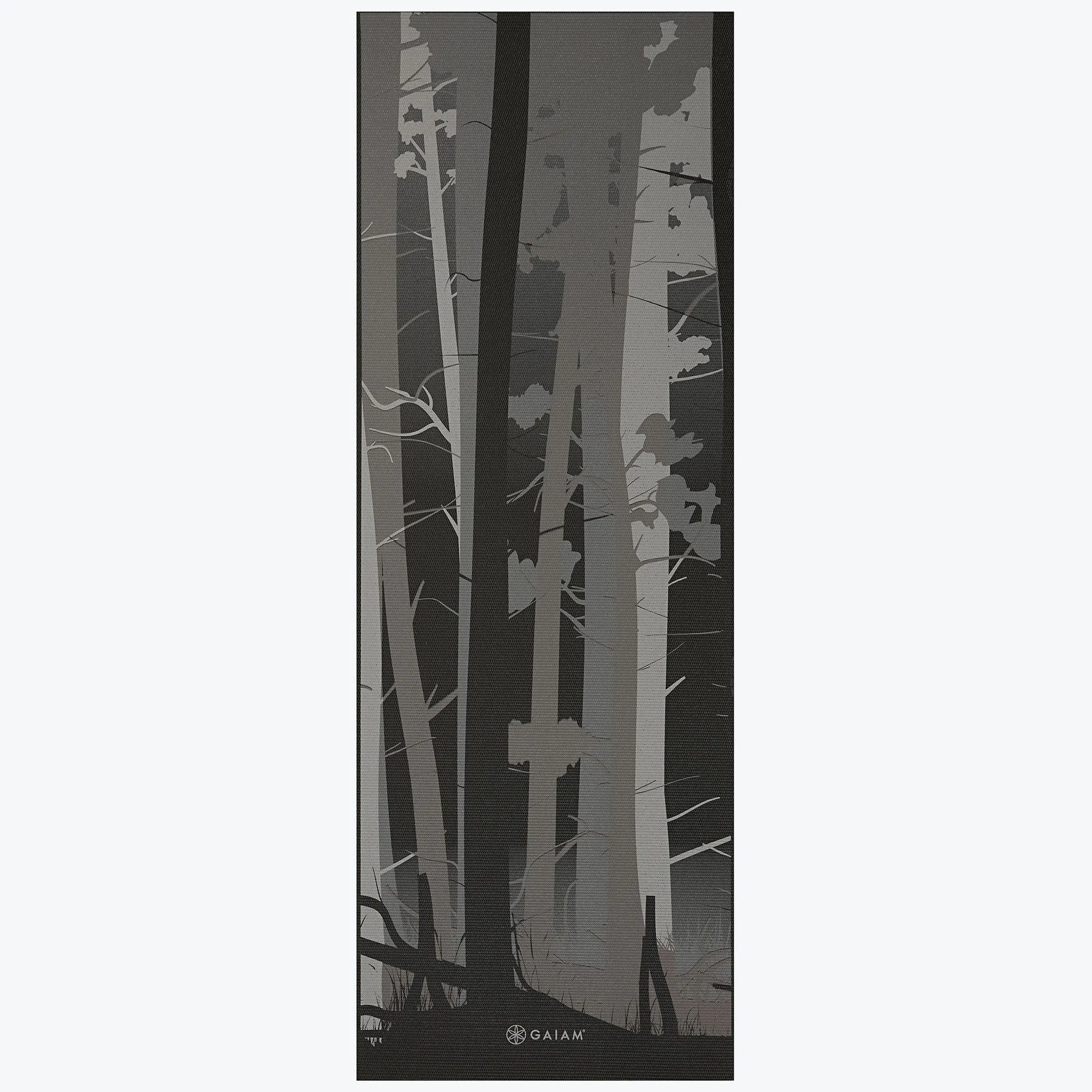 Reversible Deep Forest Yoga Mat (6mm)