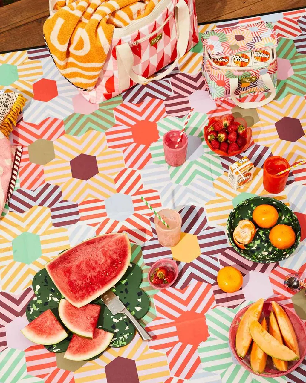 Sage x Clare & Kollab Medium Picnic Mat - Tessa