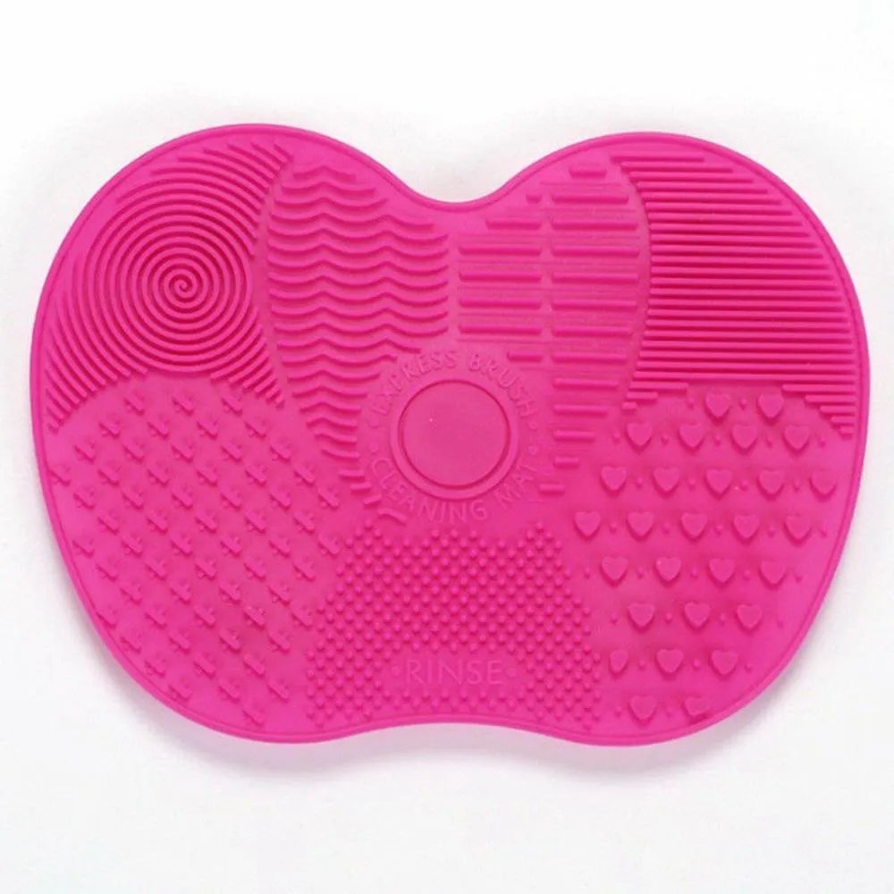 Silicone Foundation Makeup Brush Washing Cleaning Scrubbing Pad