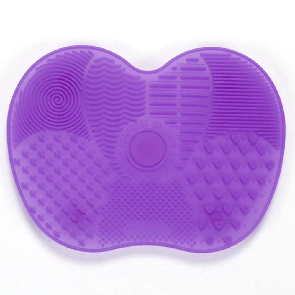 Silicone Foundation Makeup Brush Washing Cleaning Scrubbing Pad