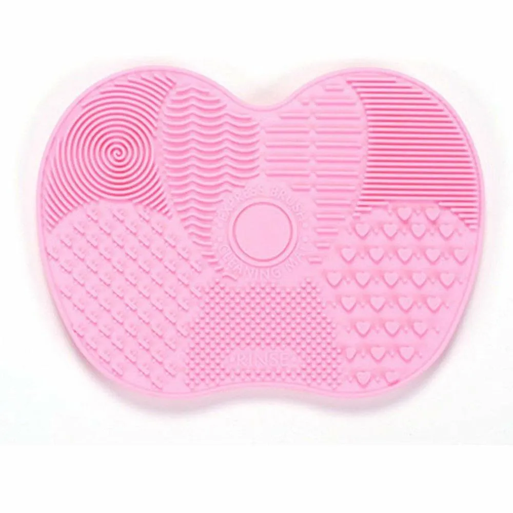 Silicone Foundation Makeup Brush Washing Cleaning Scrubbing Pad