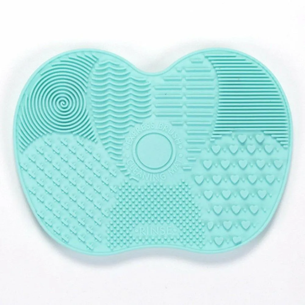 Silicone Foundation Makeup Brush Washing Cleaning Scrubbing Pad