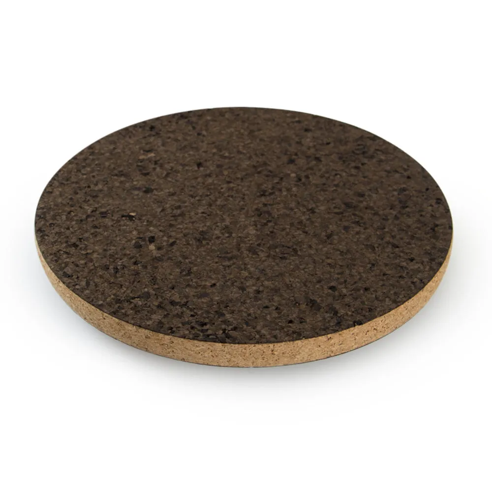 The Essential Ingredient Round Cork Mat - Burnt