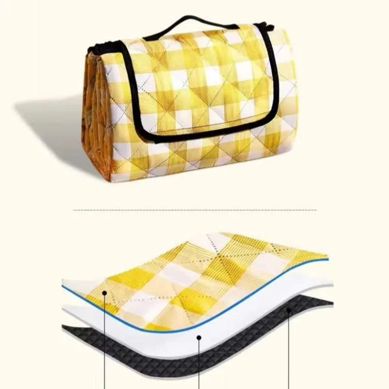 Thickened Waterproof Outdoor Beach Picnic Camping Blanket