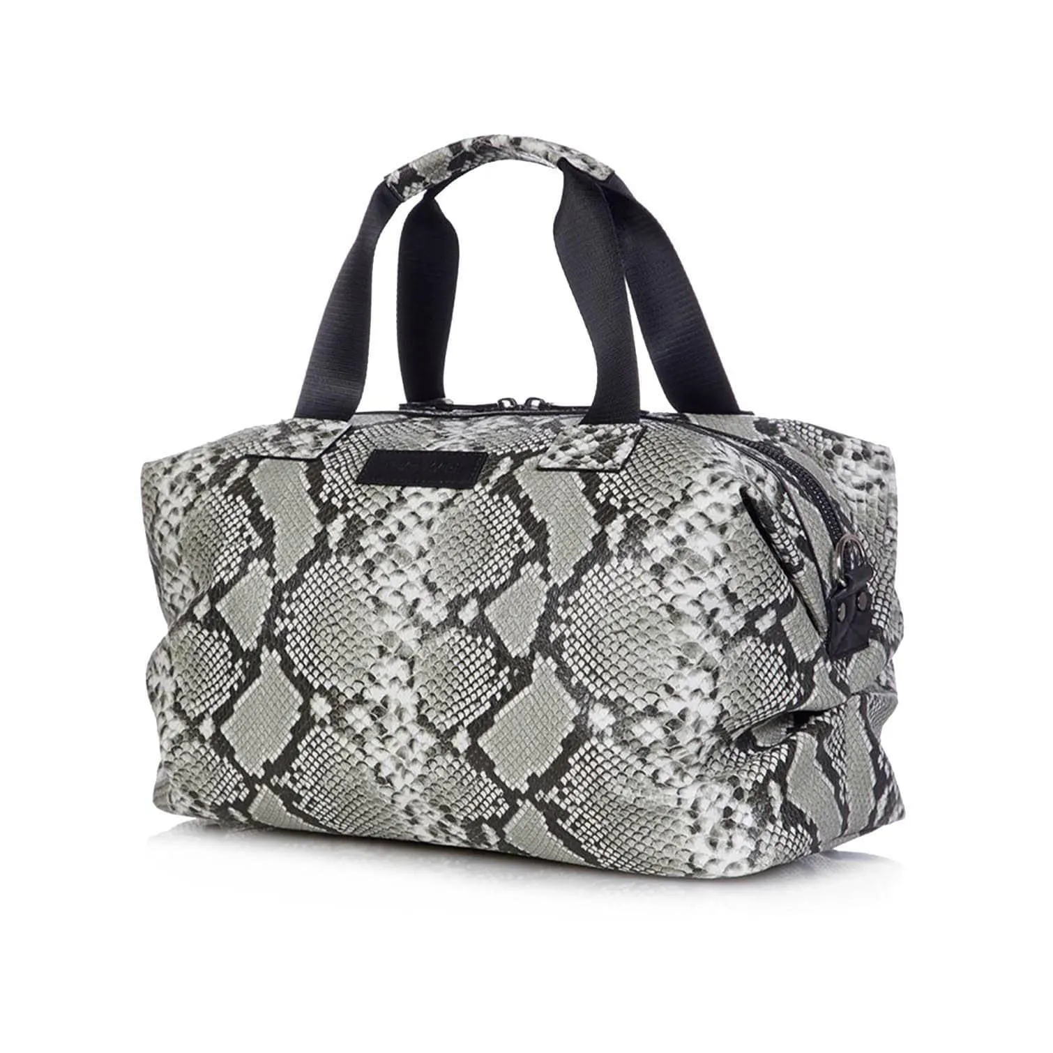 Tiba & Marl, Raf Holdall Tonal Grey Snake Changing Bag