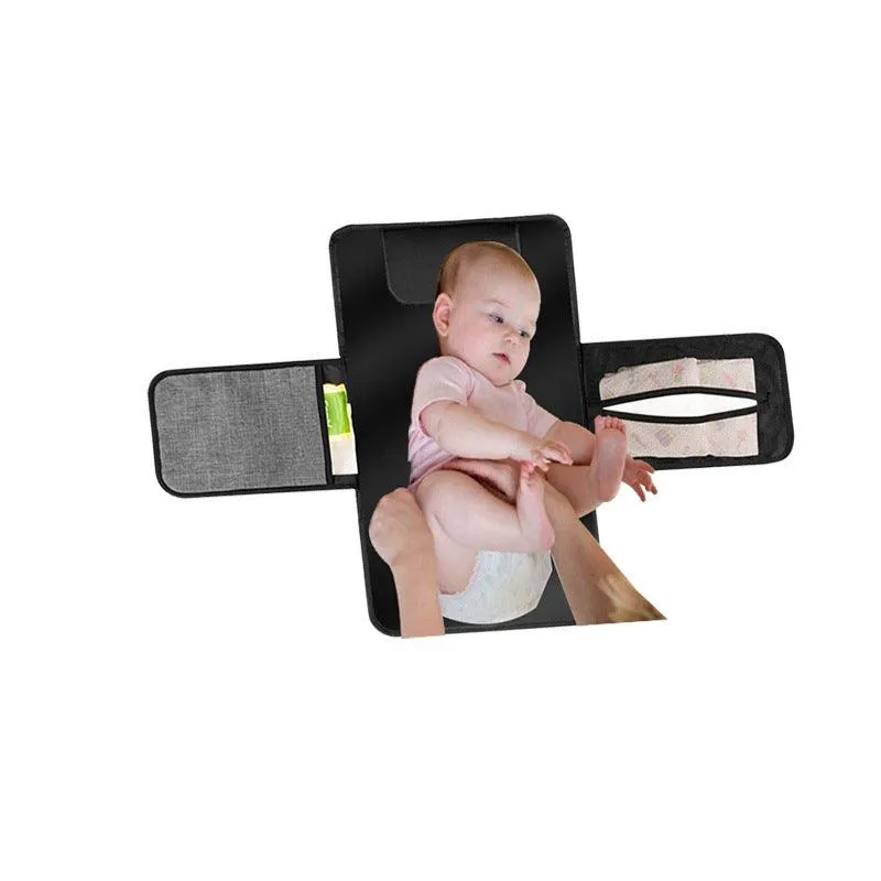 TravelMate Diaper Changing Mat – Portable, Foldable, and Waterproof Baby Mat with Storage Bag