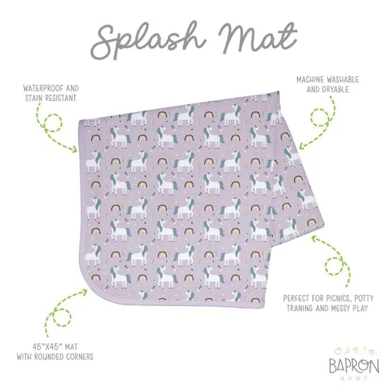 Unicorn Wishes Splash Mat