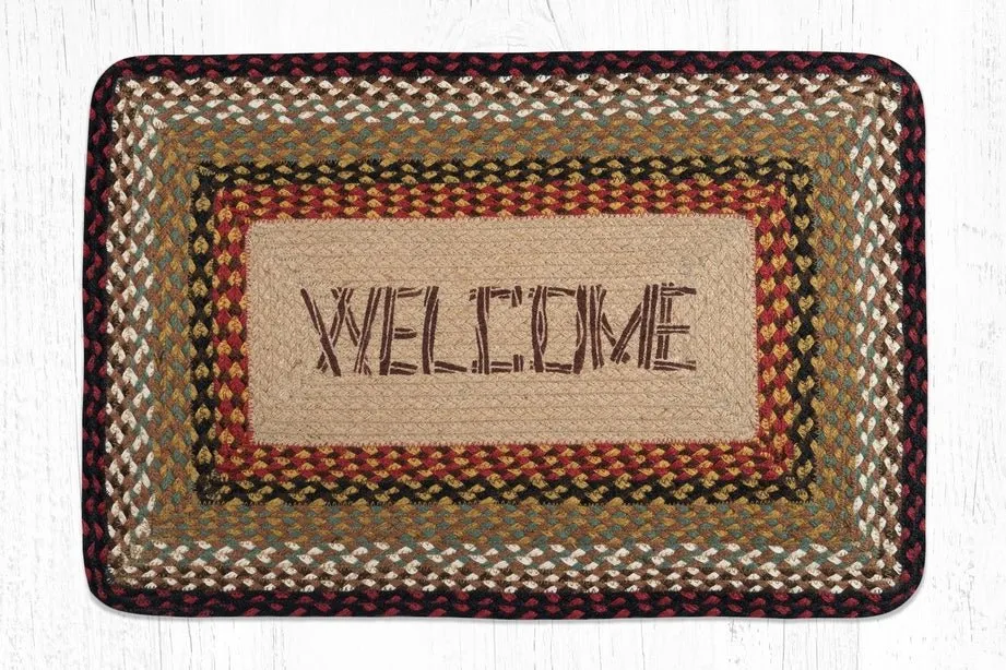 Welcome Patch Print Rug